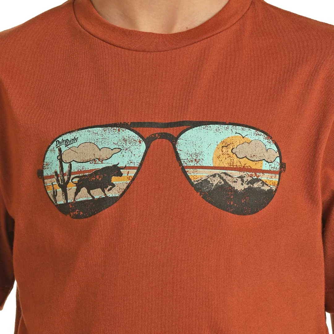 Rock & Roll Cowboy Boys' Shades Graphic T-Shirt - Image 2