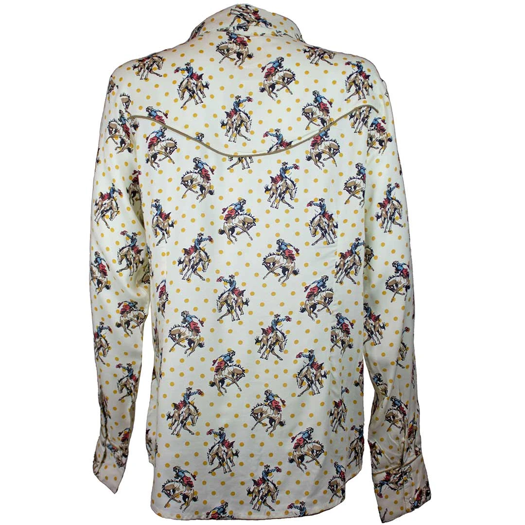 Cotton & Rye Outfitters Women's Bronc Print Snap Shirt - Image 2