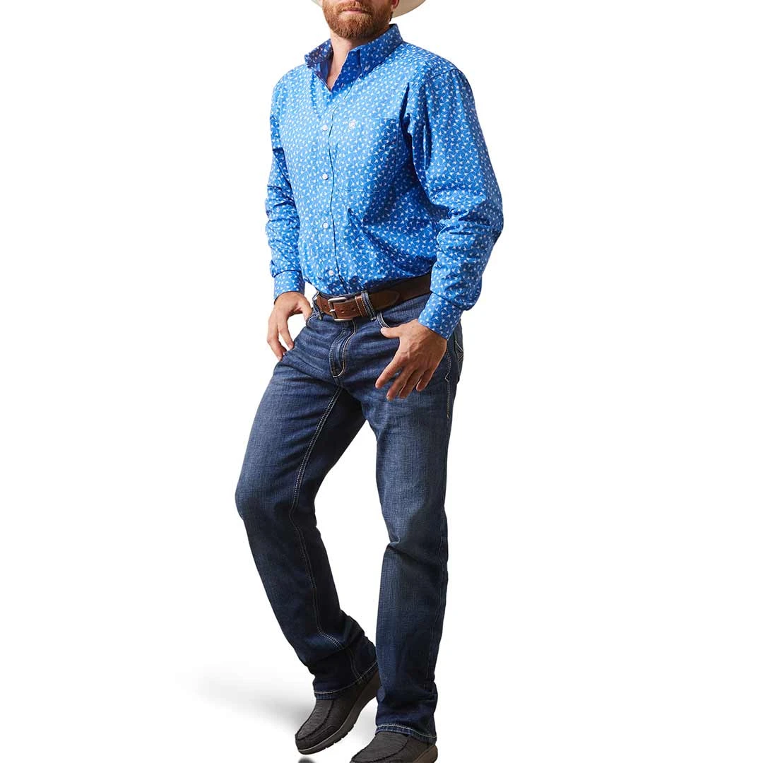Ariat Men's Leeland Fitted Button-Down Shirt - Image 3