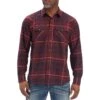 Ariat Men's Heath Retro Fit Plaid Snap Shirt