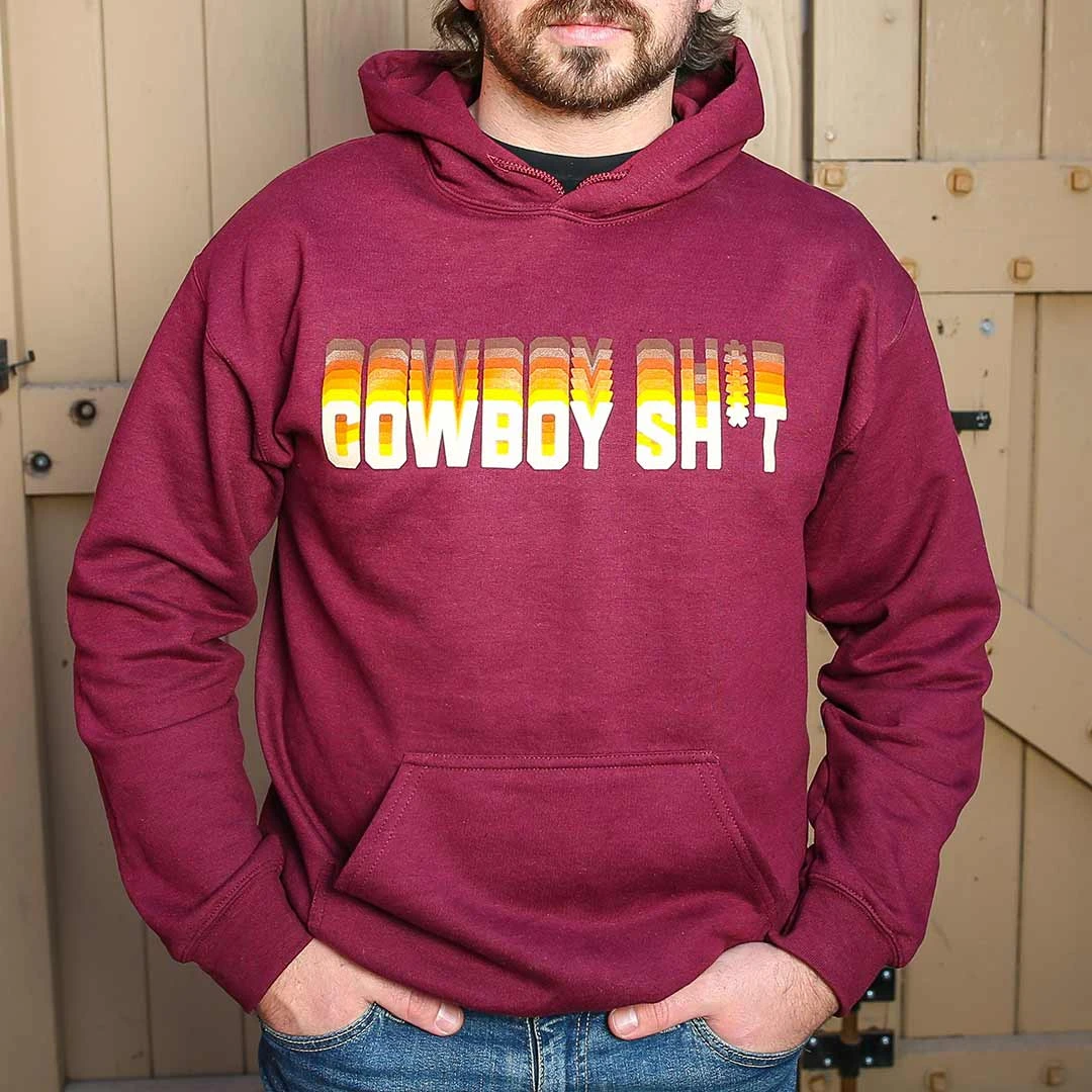 Cowboy Sh*t Men's Steppin' Hoodie - Image 2