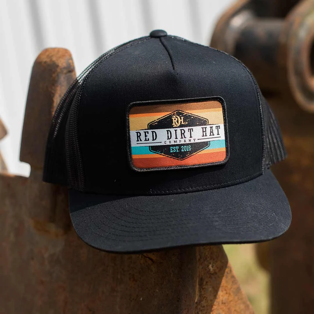 Red Dirt Hat Co Men's Army Sunset Snap Back Cap - Image 2
