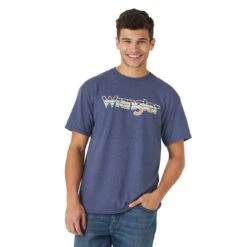 Wrangler Men's Kabel Logo Graphic Tee