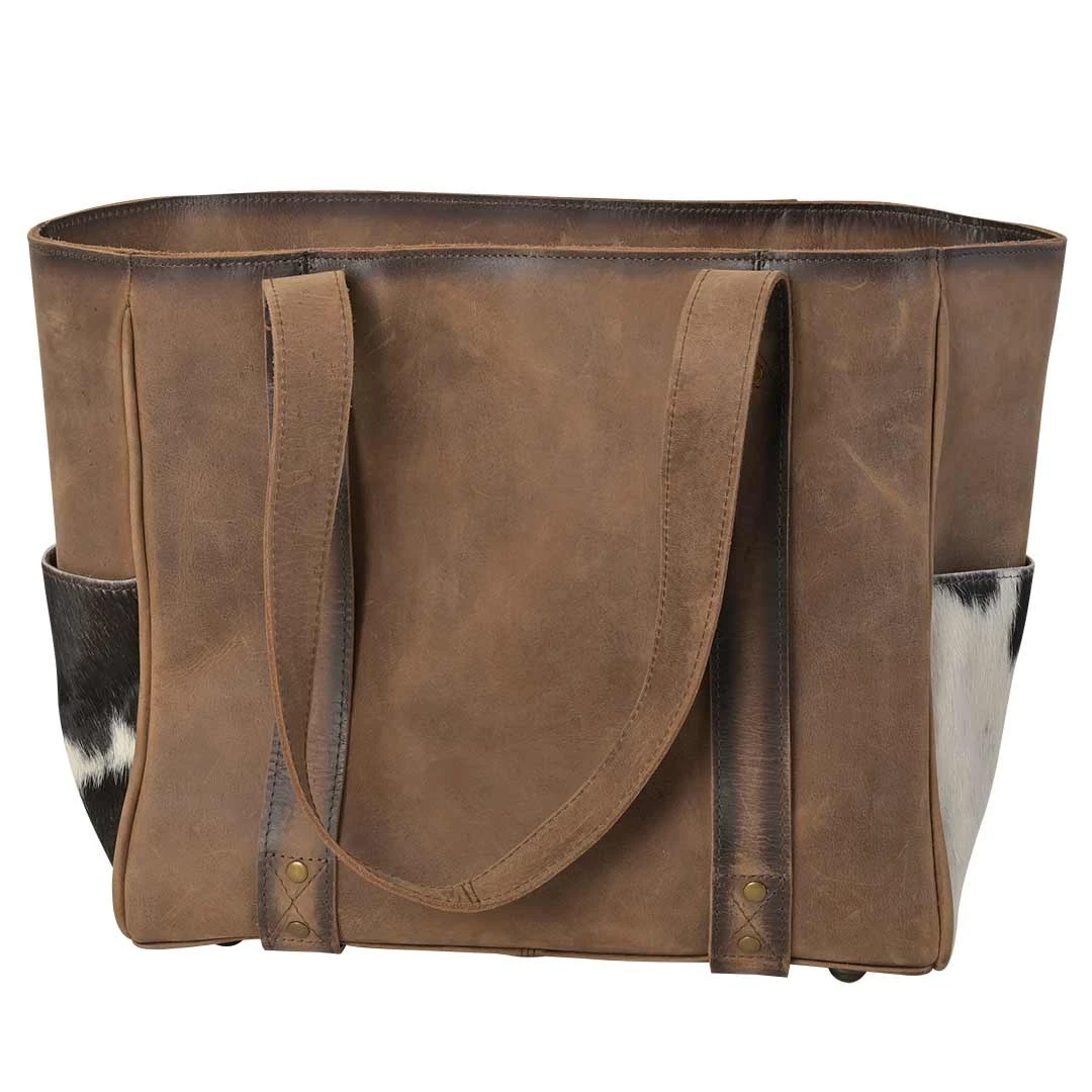 STS Ranchwear Cowhide Trinity Tote Bag - Image 3