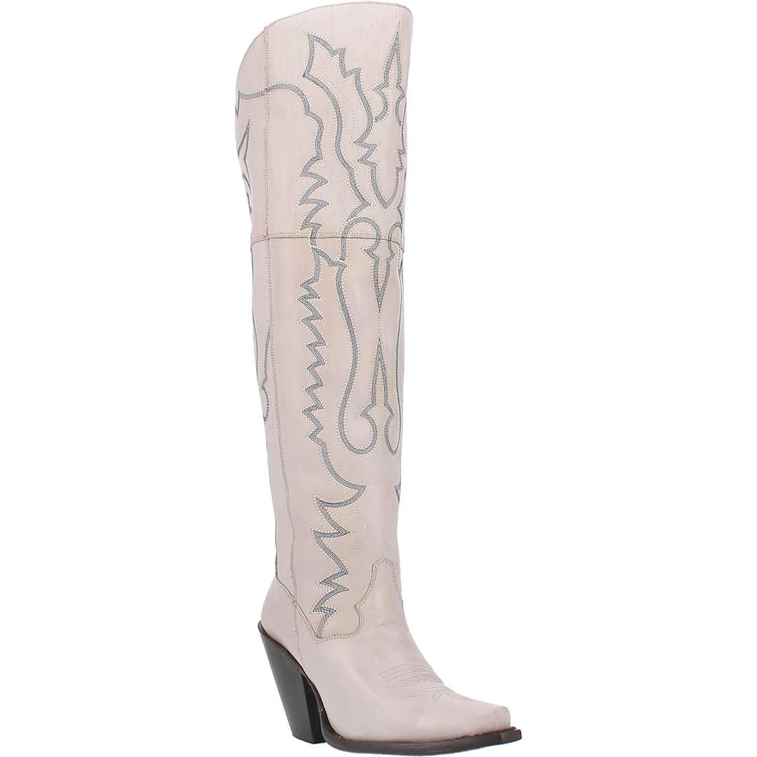 Dan Post Women's Loverly Thigh High Cowgirl Boots - Image 2