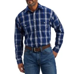 Ariat Men's Pro Series Burke Classic Fit Snap Shirt