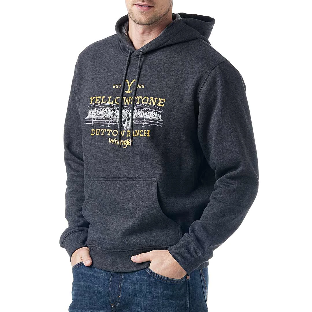 Wrangler X Yellowstone Men's Dutton Ranch Hoodie