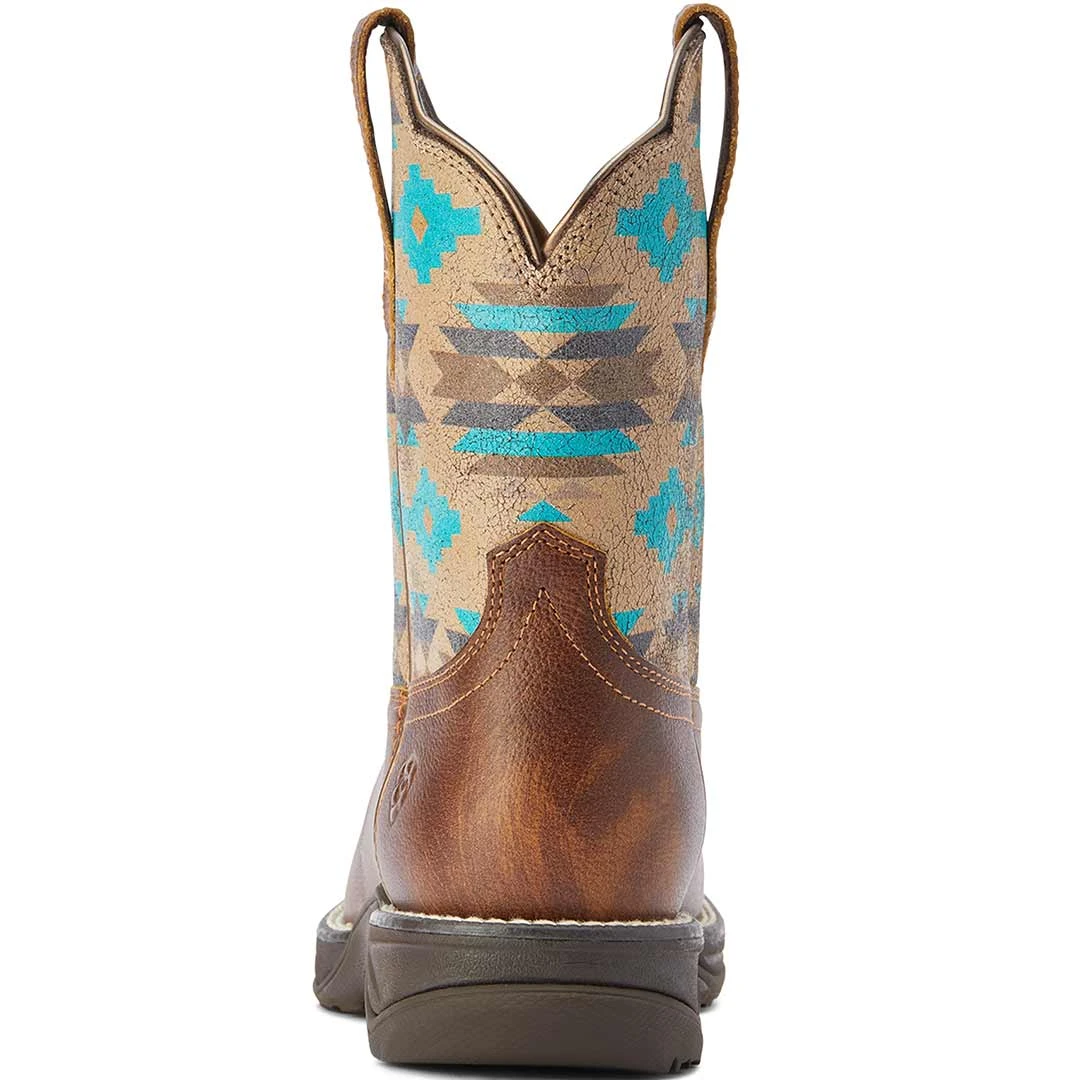 Ariat Women's Anthem Shortie Savanna Cowgirl Boots - Image 4