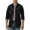 Wrangler Men's Rock 47 Embroidered Yoke Snap Shirt