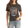 Rock & Roll Cowgirl Western State Of Mind Graphic T-Shirt