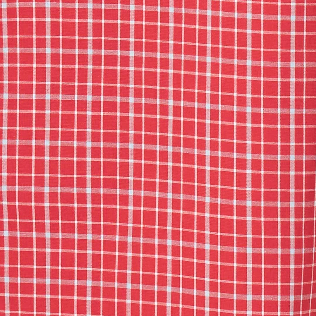 Wrangler Men's Wrinkle Resist Mini Check Snap Shirt - Image 4