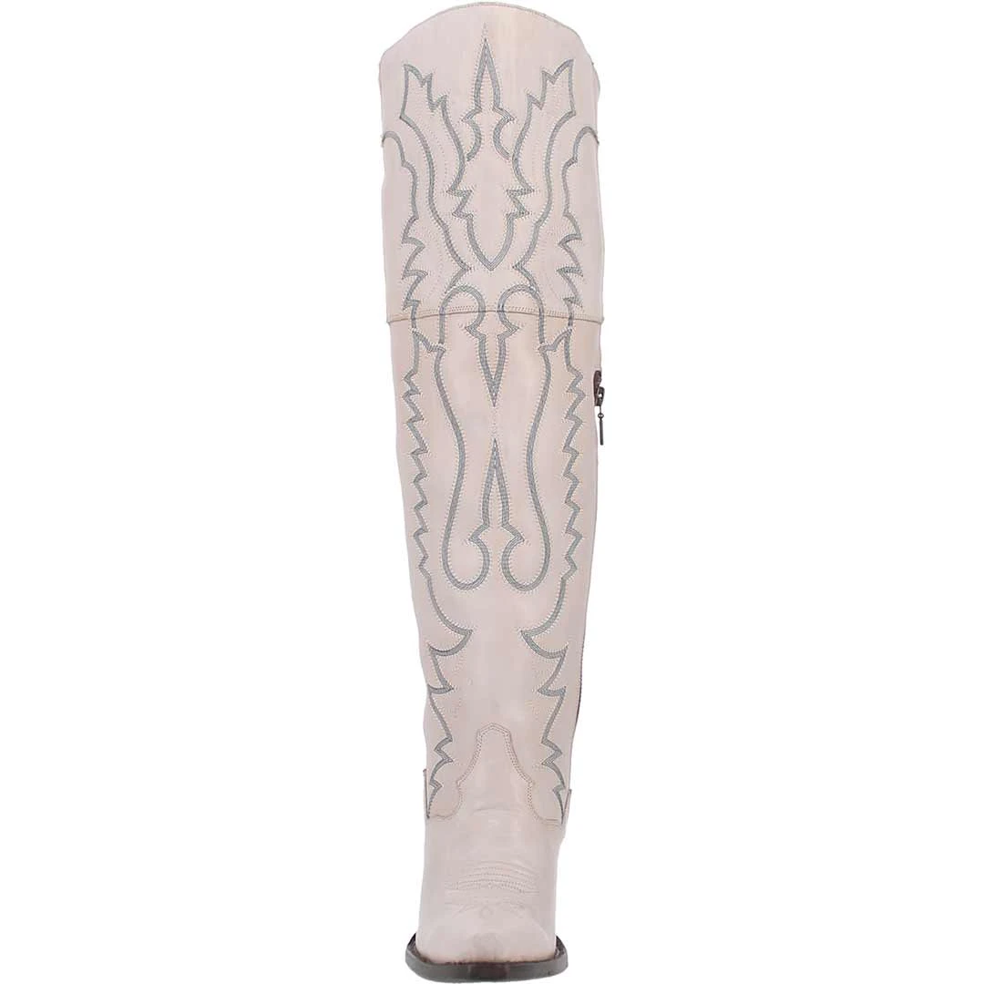 Dan Post Women's Loverly Thigh High Cowgirl Boots - Image 5
