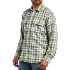 Ariat Men's Harwell Retro Fit Plaid Snap Shirt