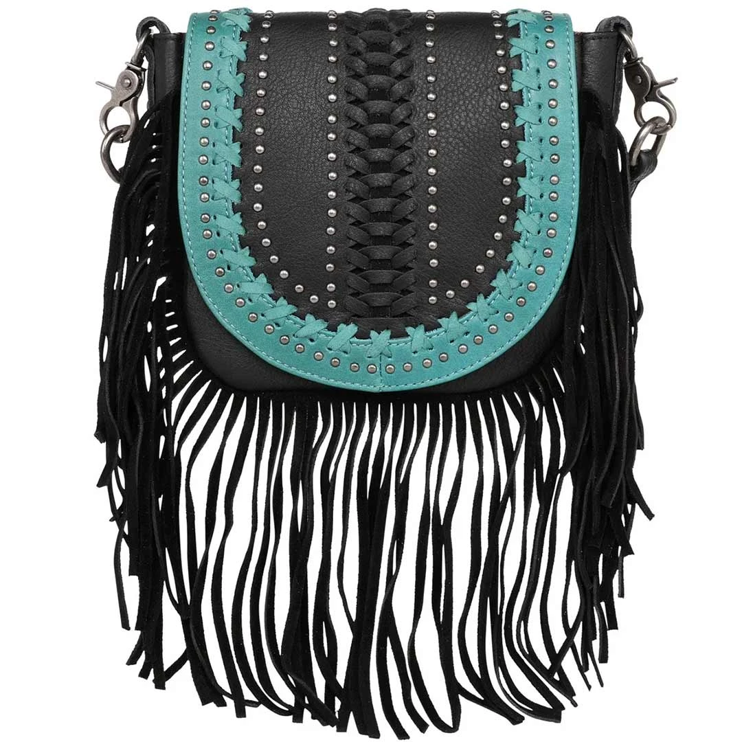 Montana West Leather Fringe Crossbody