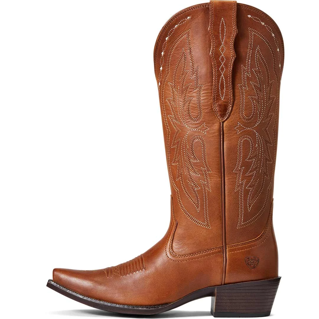 Ariat Women's Heritage Elastic Wide Calf Cowgirl Boots - Image 3