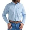 Wrangler Men's George Strait Check Plaid Button-Down Shirt