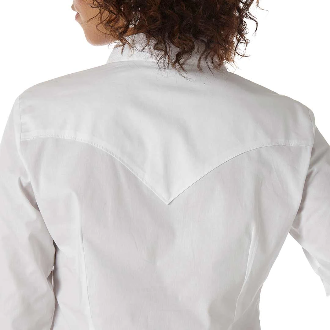 Wrangler Women's Solid Snap Shirt - Image 4