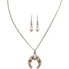 Silver Strike Squash Blossom Jewelry Set