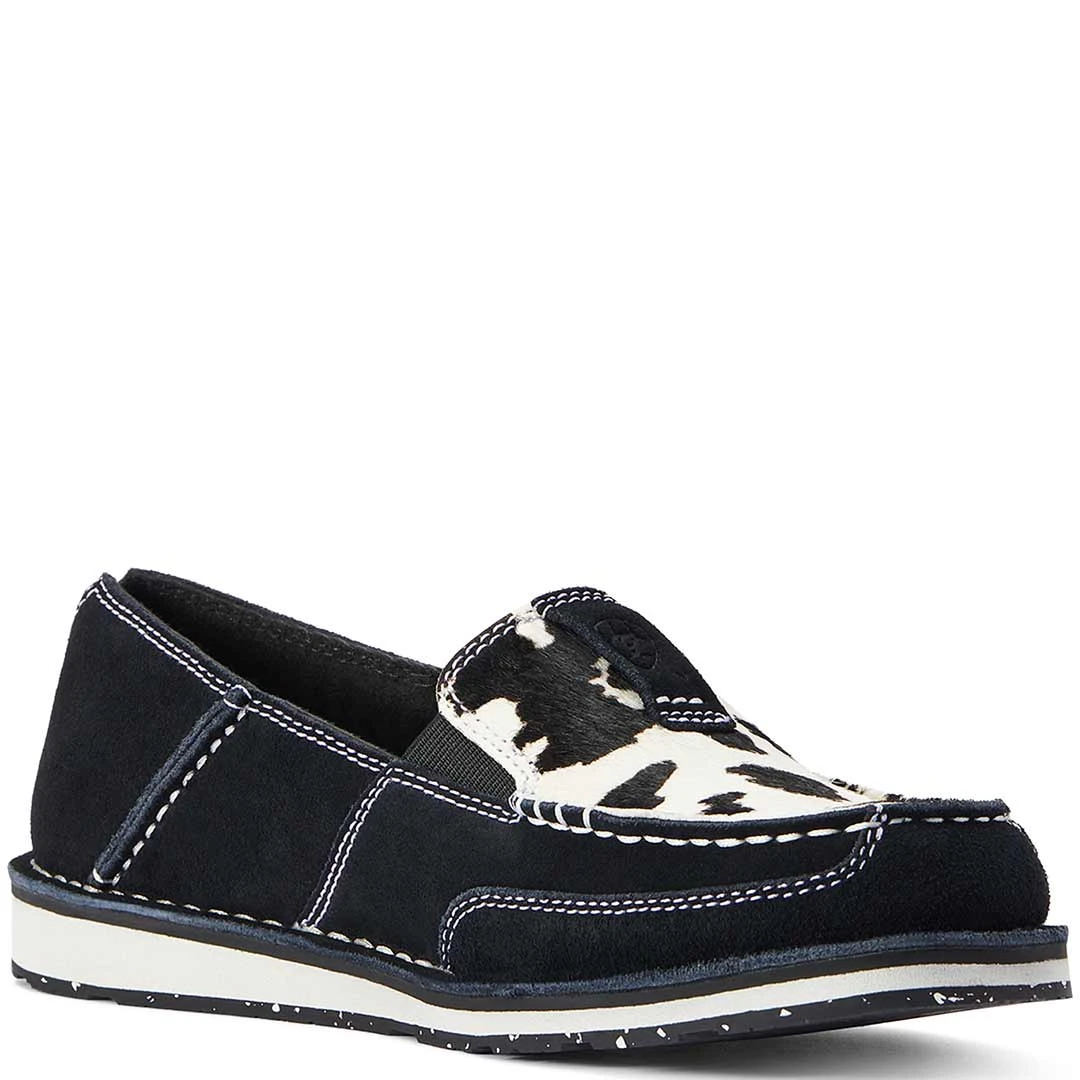 Ariat Women's Cruiser Cow Print Slip-On Shoes - Image 2