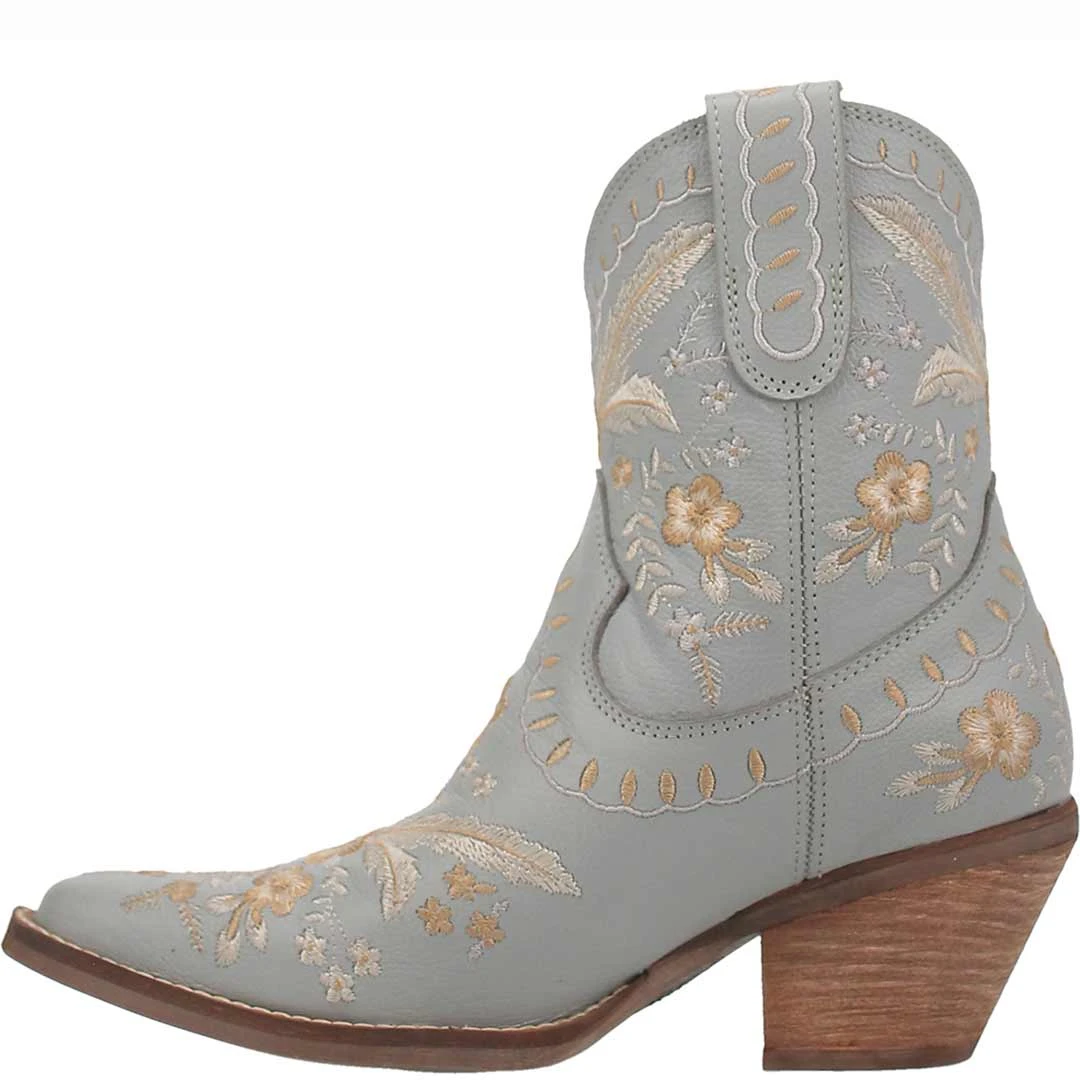 Dingo Women's Primrose Leather Cowgirl Booties - Image 3