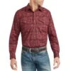 Ariat Men's Kingsley Paisley Print Snap Shirt