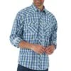 Wrangler Men's 20X Competition Plaid Snap Shirt