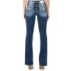Miss Me Women's Tropical Longhorn Bootcut Jeans