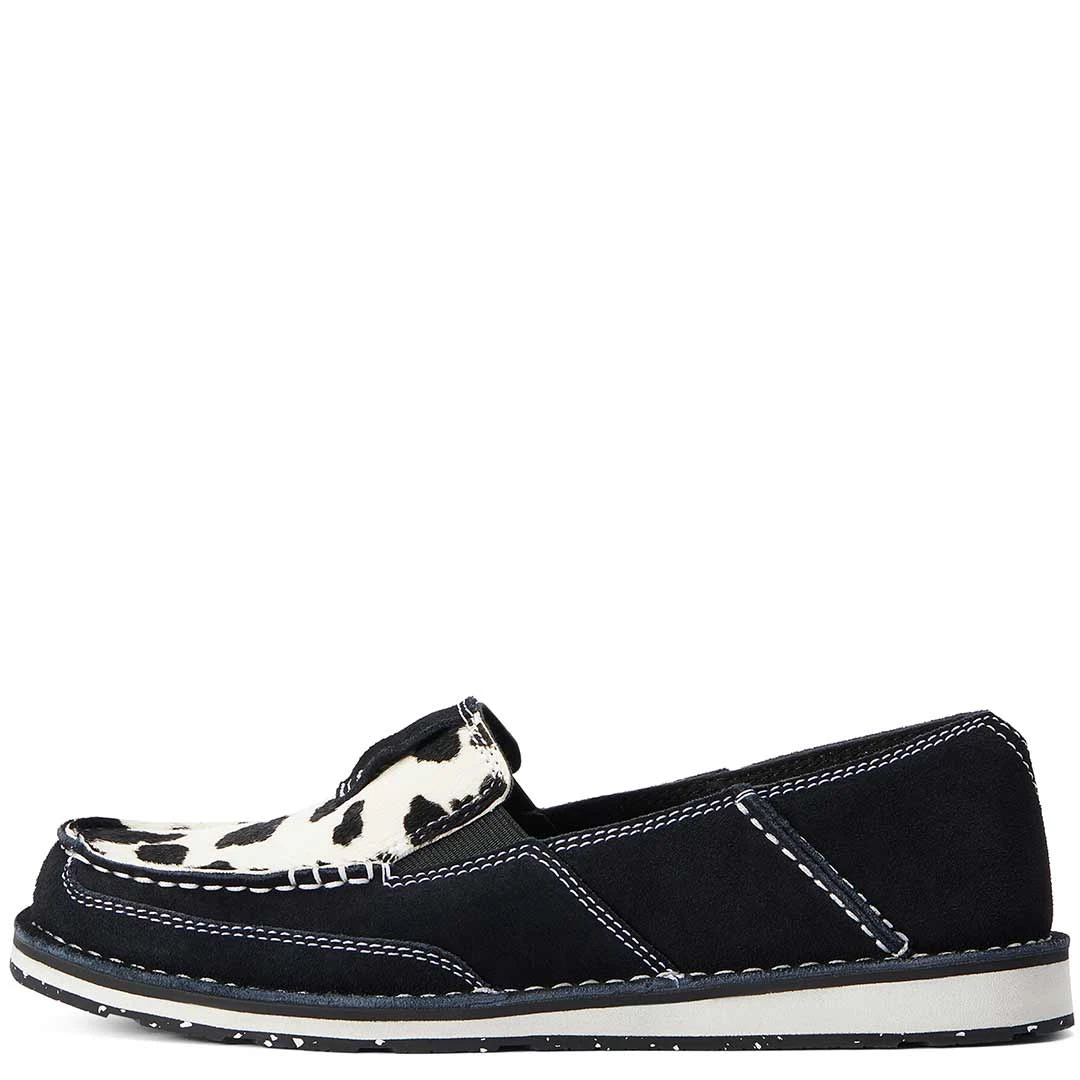 Ariat Women's Cruiser Cow Print Slip-On Shoes - Image 3