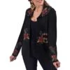 Peruvian Perfection Women's Floral Reversible Blazer