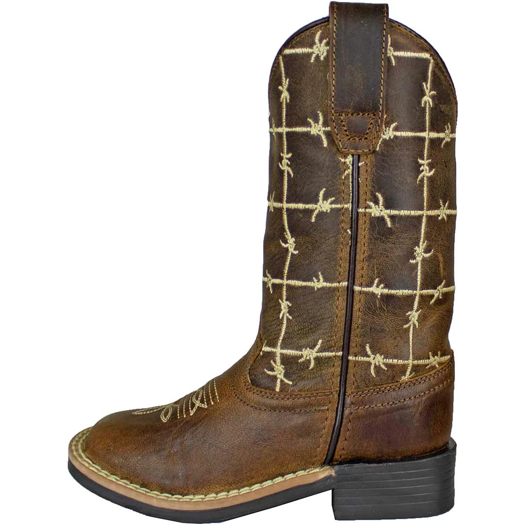 Cowboy Legend Kids' Barbed Wire Cowboy Boots - Image 2