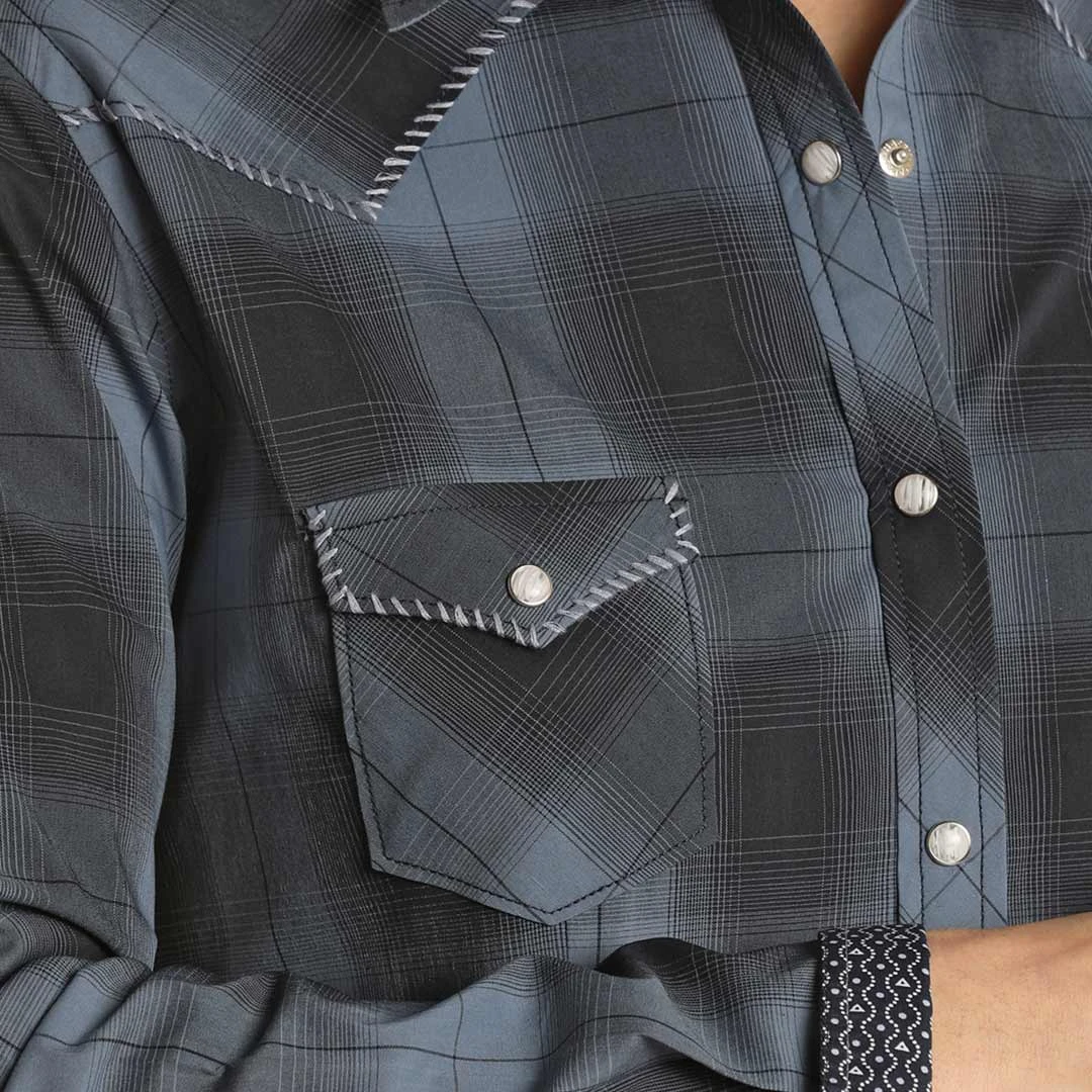 Panhandle Rough Stock Women's Plaid Snap Shirt - Image 2