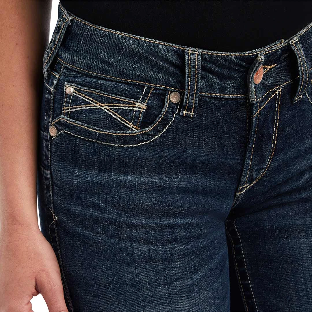 Ariat Women's R.E.A.L. Freesia Straight Leg Jeans - Image 4