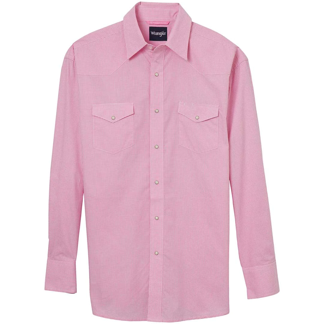Wrangler Men's Bucking Cancer Button-Down Shirt - Image 4