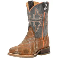 Tin Haul Youth Boys' Eagle Cowboy Boots