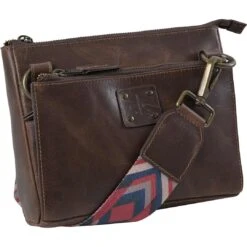 STS Ranchwear Chocolate Basic Bliss Lily Crossbody Purse