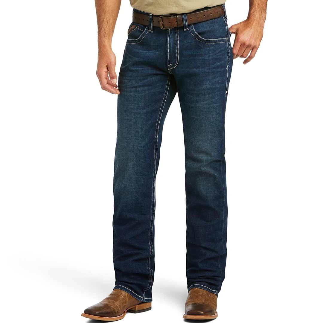 Ariat Men's M5 Stretch Remming Stackable Straight Leg Jeans - Image 2