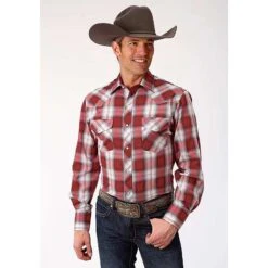 Roper Men's Classic Plaid Shirt