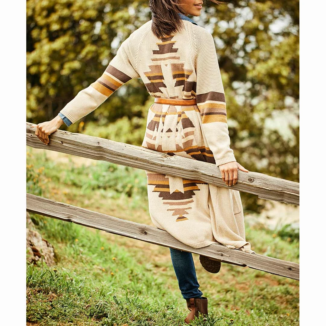 Ariat Women's Rooftop Open Front Cardigan - Image 6