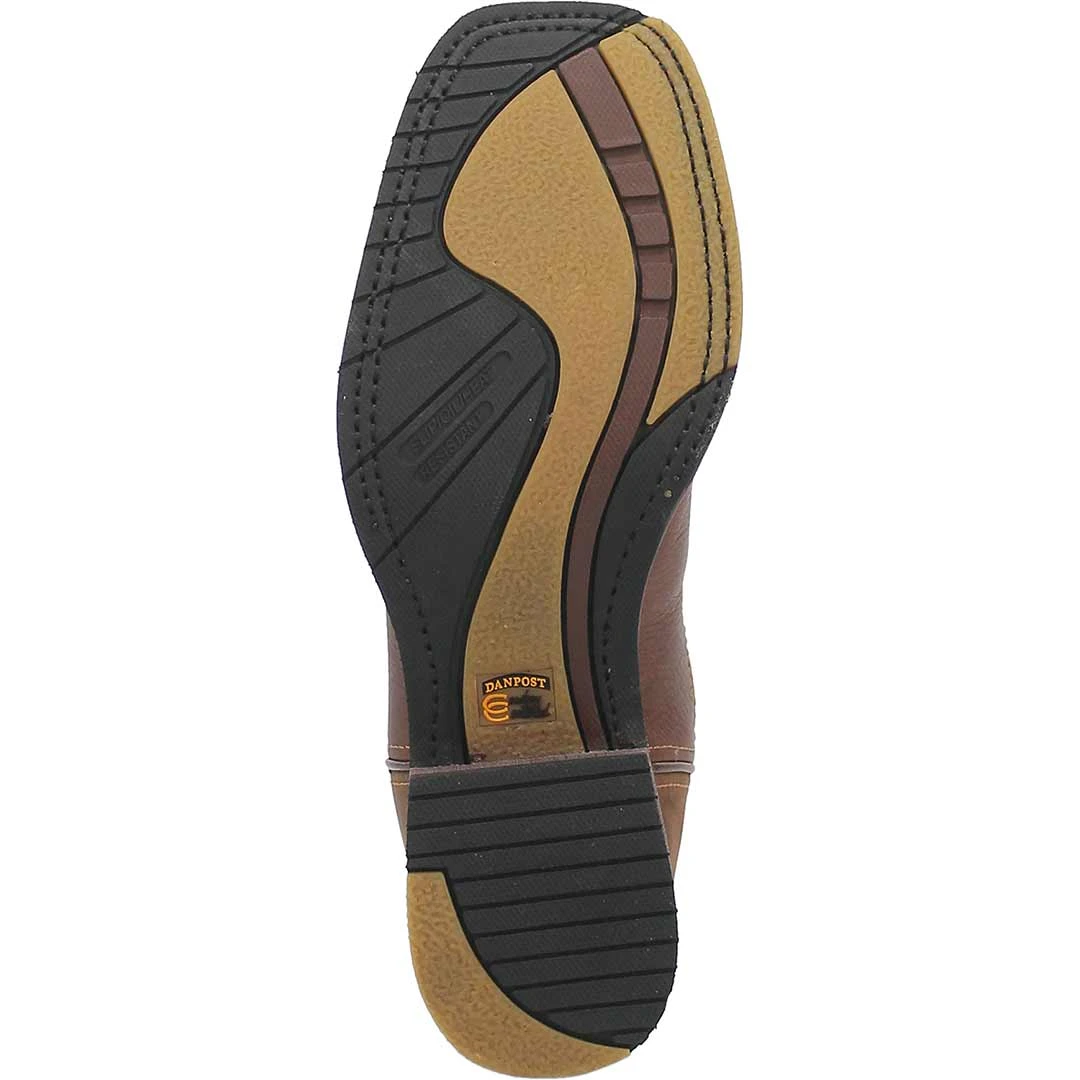 Dan Post Men's Mammoth Leather Cowboy Boots - Image 8