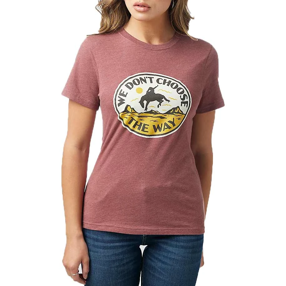 Wrangler X Yellowstone Women's We Don’t Choose T-Shirt - Image 3
