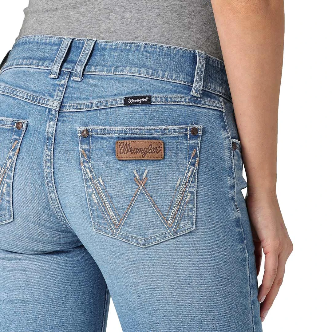 Wrangler Women's Retro Mae Wide Leg Trouser Jeans - Image 5