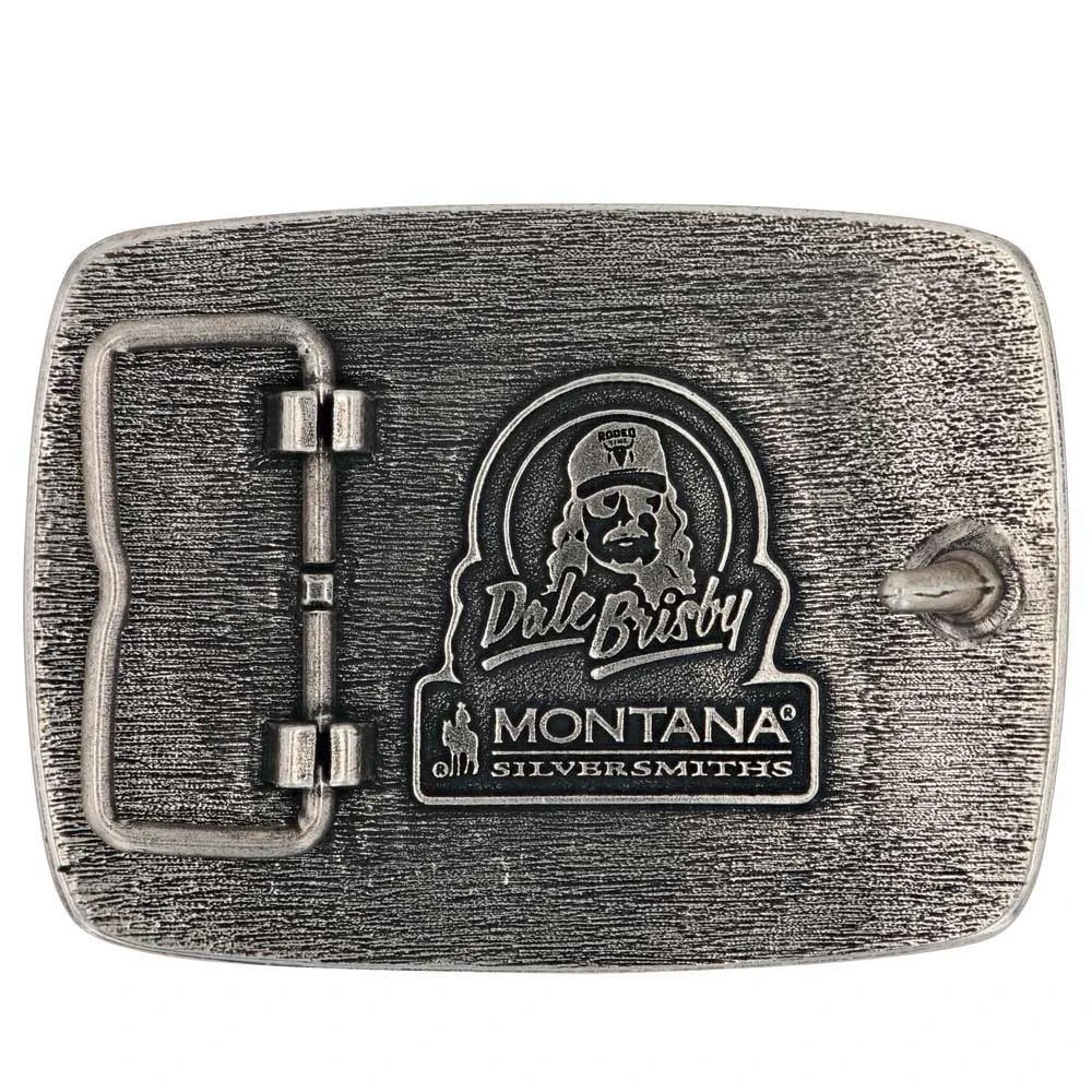 Montana Silversmiths Dale Brisby Bulls & Fools Attitude Belt Buckle - Image 2