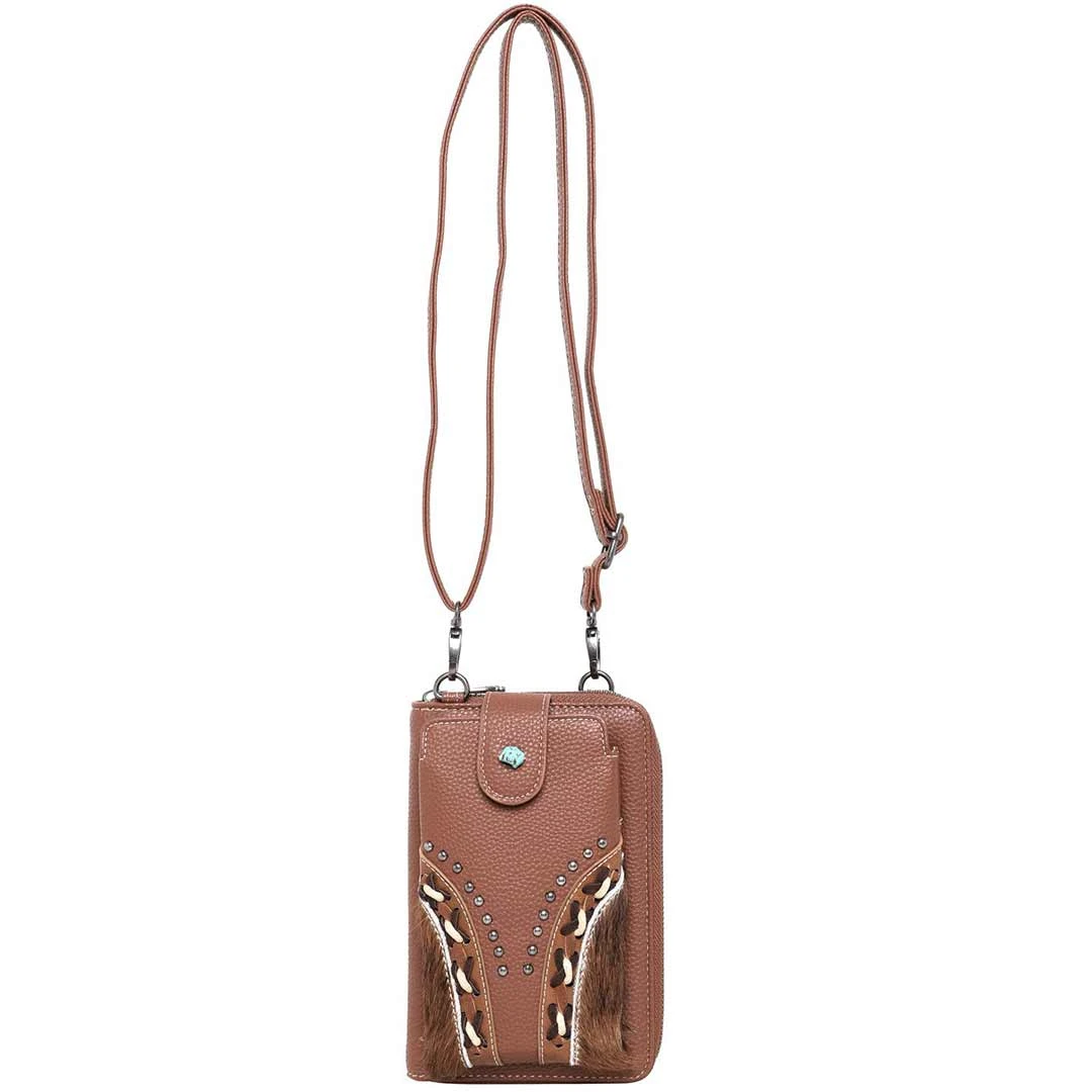 Trinity Ranch Hair-On Cowhide Phone Wallet/Crossbody - Image 5