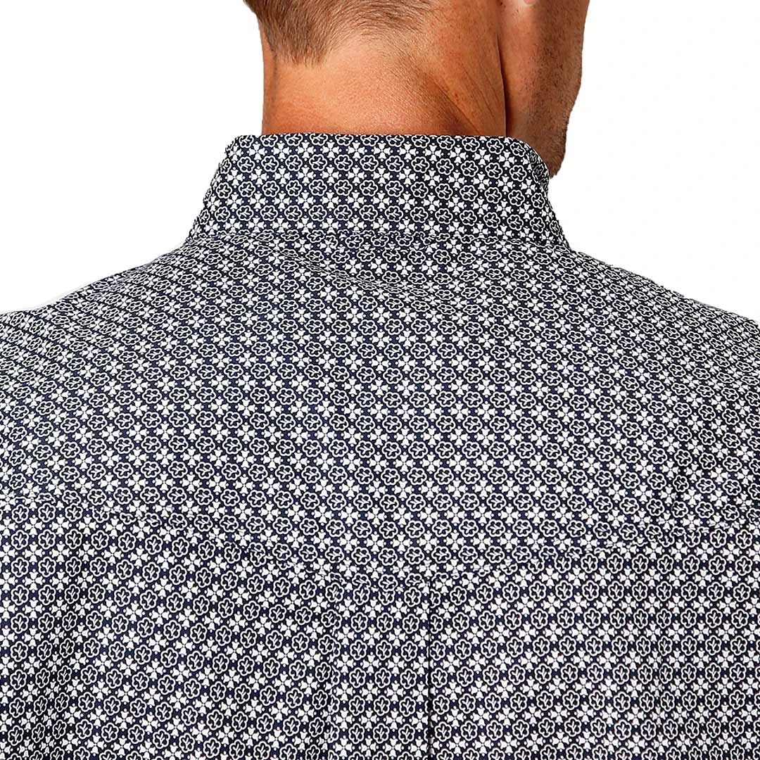Roper Men's Mini Clover Print Button-Down Shirt - Image 2