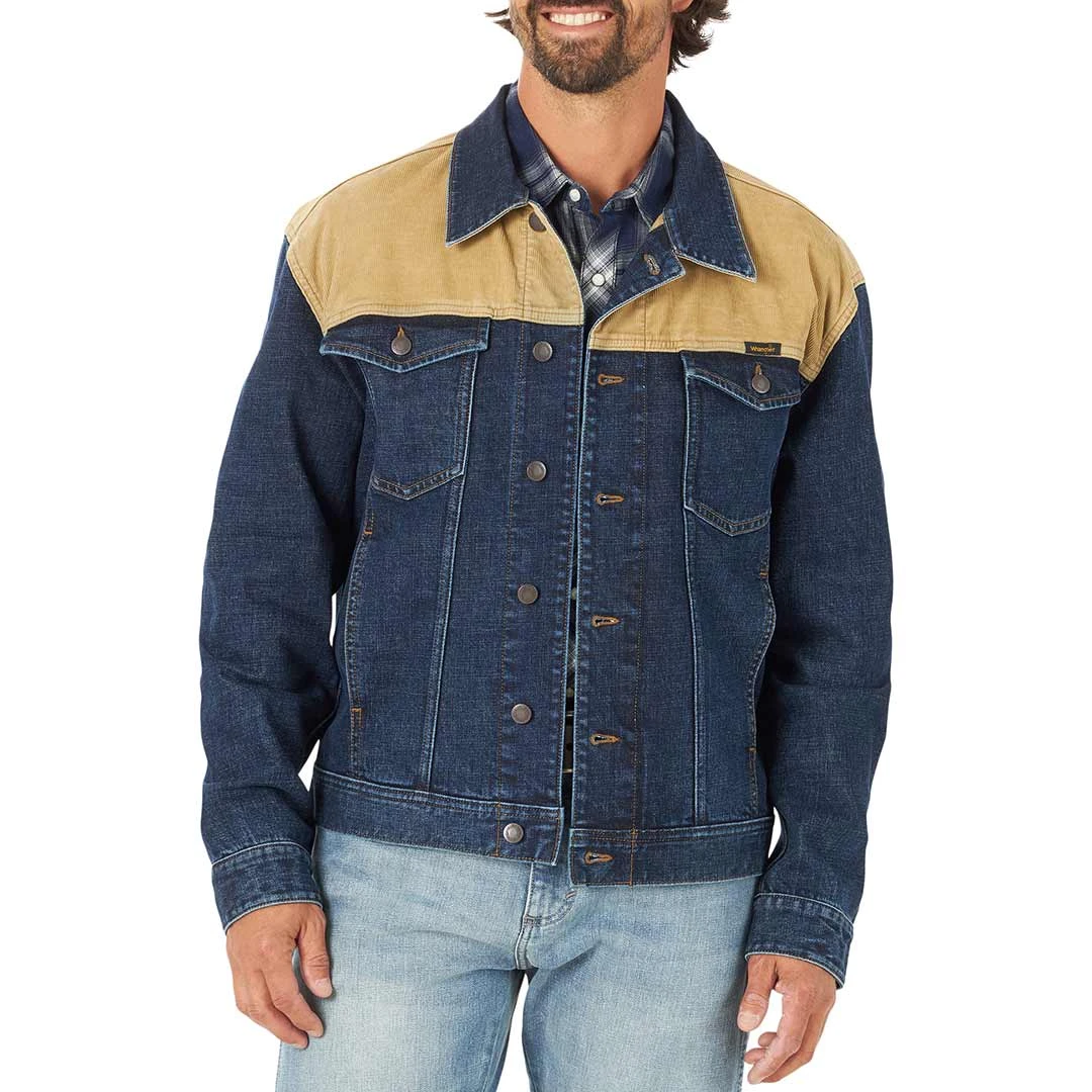 Wrangler Men's Corduroy Yoke Jean Jacket - Image 2