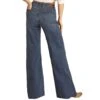 Rock & Roll Denim Women's High Rise Extra Stretch Palazzo Flare Leg Jeans