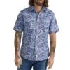 Wrangler Men's 20X Competition Advanced Comfort Short Sleeve Print Snap Shirt