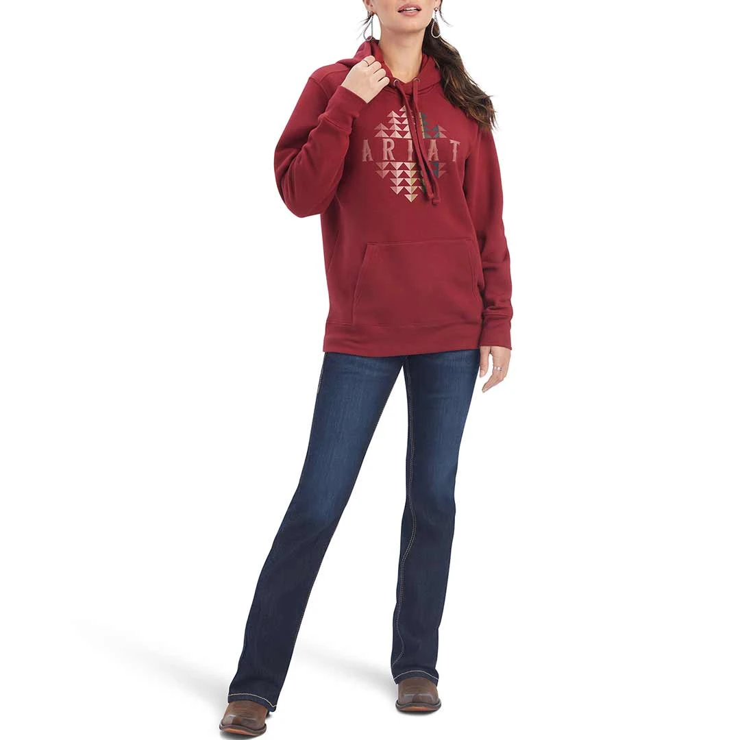 Ariat Women's REAL Beartooth Hoodie - Image 4
