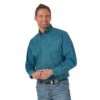 Wrangler Men's 20X Performance Geo Print Shirt