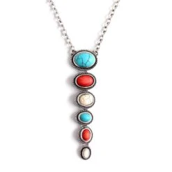 Wyo-Horse Women's Path Of Stones Necklace